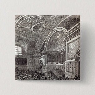 The French Chamber of Peers 15 Cm Square Badge