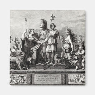 The French Constitution Magnet