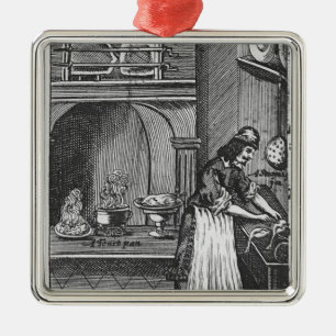 'The French Cook' by La Varenne Metal Tree Decoration