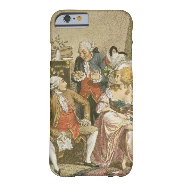 The French Dressing Room, engraved by P.W. Tomkins Case-Mate iPhone Case (Back)