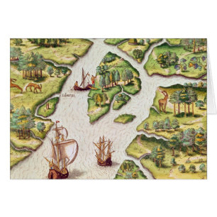 The French Erect a Column