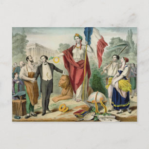 The French Republic Postcard
