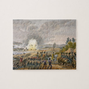The French Retreat after the Battle of Leipzig, 19 Jigsaw Puzzle
