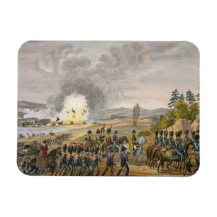 The French Retreat after the Battle of Leipzig, 19 Magnet