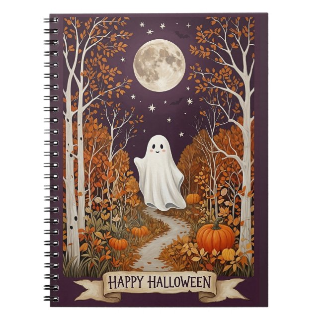 The Friendly Spirit of Autumn Notebook (Front)