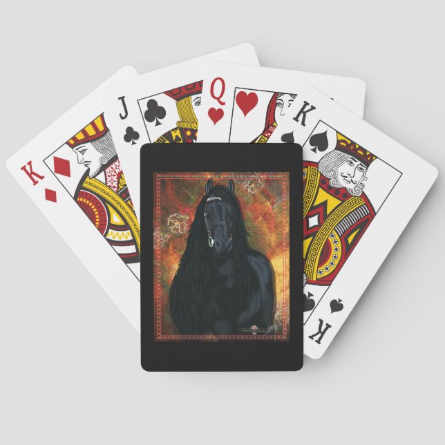 The Friesian - Playing Cards (Back)