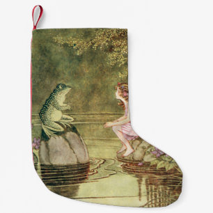The Frog and the Fairy Small Christmas Stocking