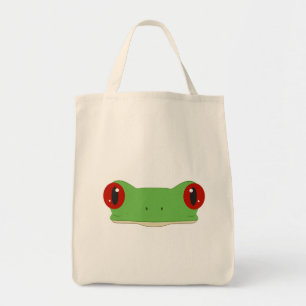 The Frog Face Tote Bag