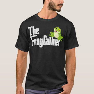 The Frog Father Distressed Funny Frog Catcher  T-Shirt