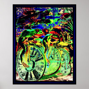 The Frog Races Poster