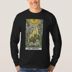 The Frog Toad Frog Tarot Card Cottagecore T-Shirt