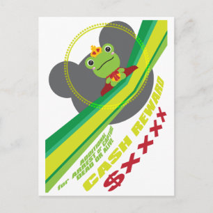 The frog which did not fit a prince postcard