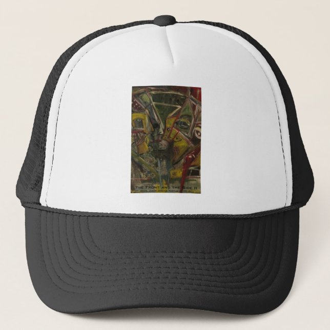 the front and the side II Trucker Hat (Front)