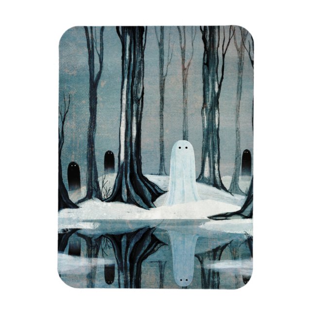 The Frozen Lake Magnet (Vertical)