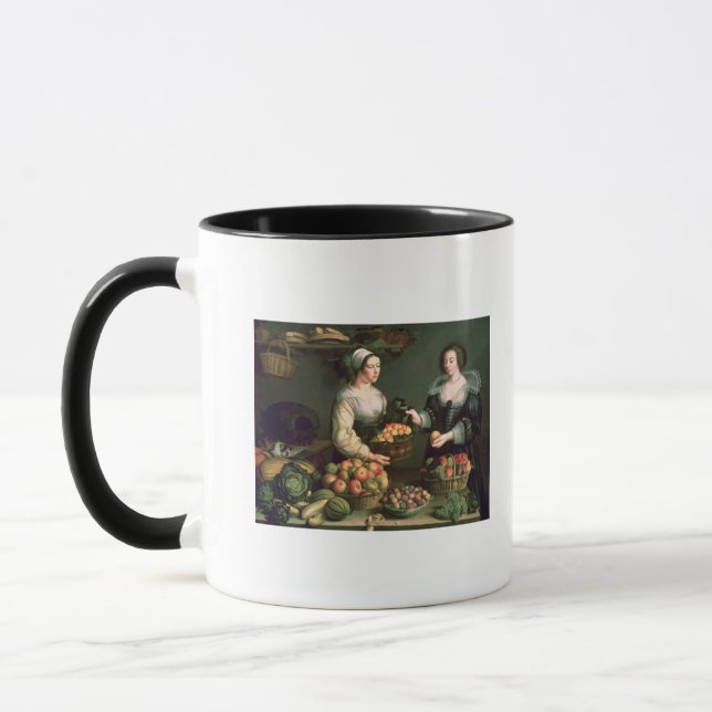 The Fruit and Vegetable Seller Mug (Left)