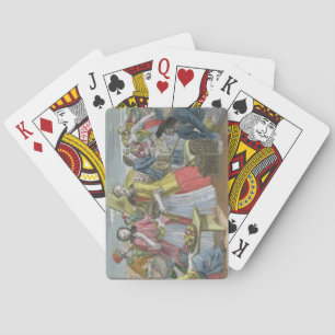 The Fruit Market (coloured engraving) Playing Cards