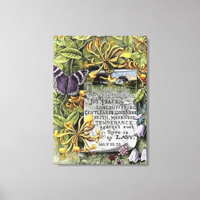 The Fruit Of The Spirit Canvas Print (Front)
