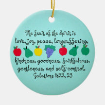The fruit of the Spirit.