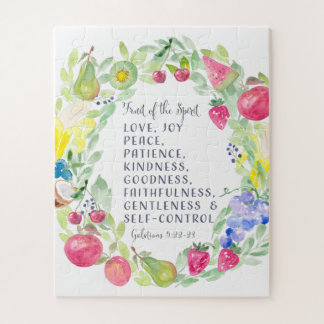 The fruit of the spirit Christian Art Jigsaw Puzzle
