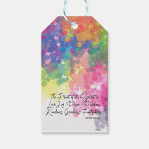 The Fruit of the Spirit - Galatians 5 Gift Tags