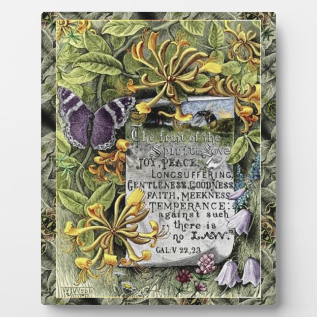 The Fruit Of The Spirit Plaque (Front)