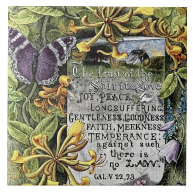 The Fruit Of The Spirit Tile (Front)