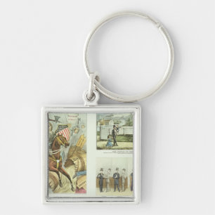 The Fruits of Temperance Key Ring