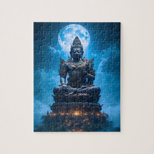 The Full Moon Light of the Buddha Jigsaw Puzzle (Vertical)