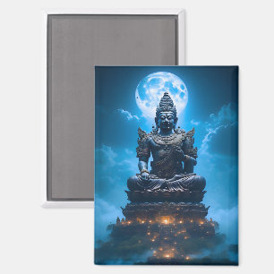 The Full Moon Light of the Buddha Magnet