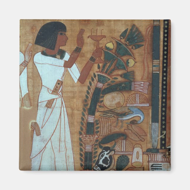 The Fumigation of Osiris, page from the Book of th Magnet (Front)