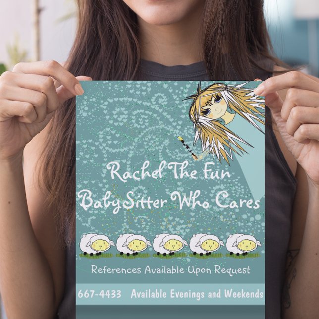 The Fun BabySitter Who Cares Flyer (Creator Uploaded)