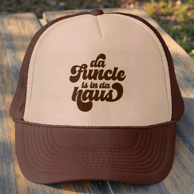 The Funcle Funny Simple Vintage Retro Trucker Hat (Creator Uploaded)