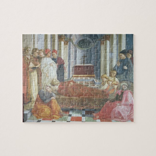 The Funeral of St. Stephen, detail from the cycle Jigsaw Puzzle (Horizontal)