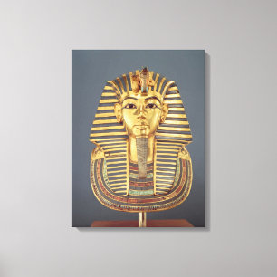 The funerary mask of Tutankhamun Canvas Print