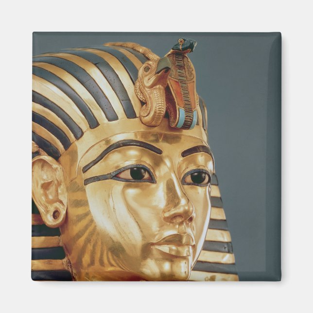The funerary mask of Tutankhamun Magnet (Front)