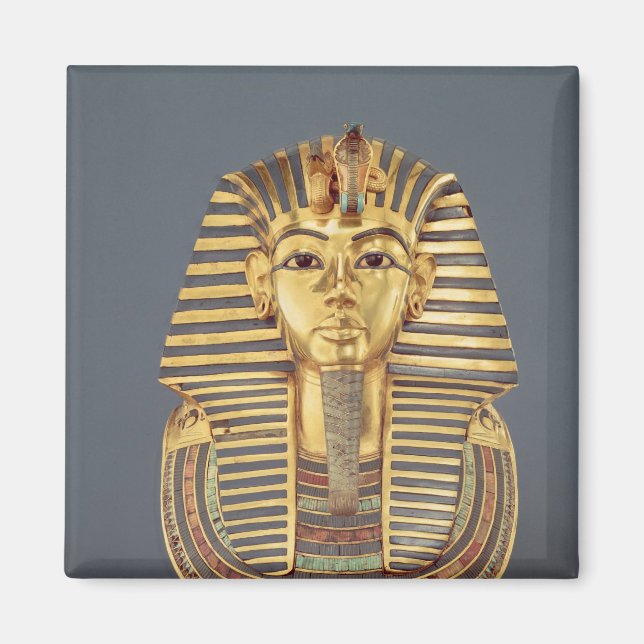 The funerary mask of Tutankhamun Magnet (Front)