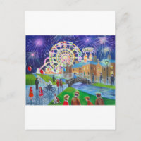 the FunFair oil painting Gordon Bruce art