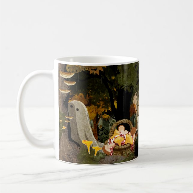 The Fungi Foragers Coffee Mug (Left)