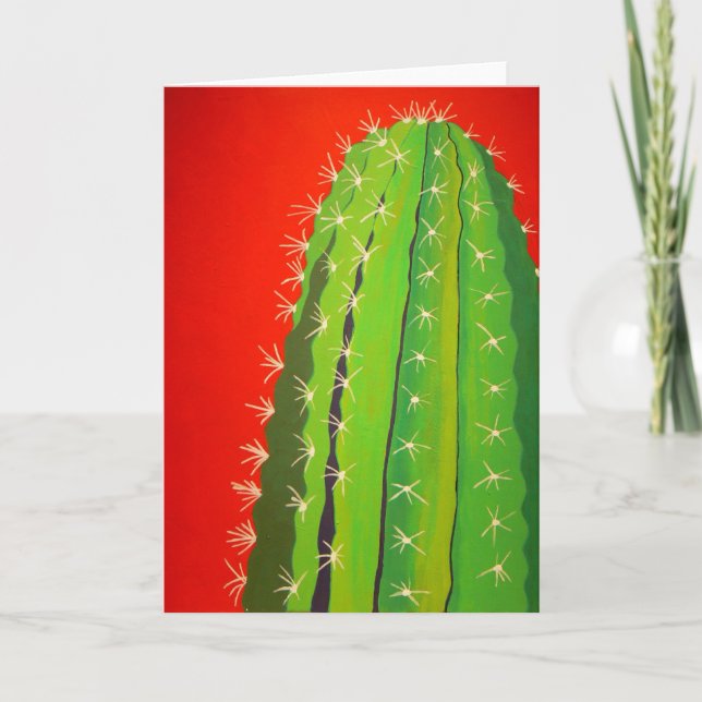 The Funky Cactus Card (Front)