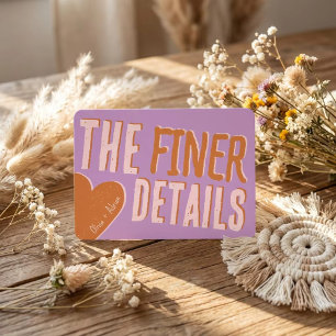 The Funky Nuptials Shadow Enclosure Card