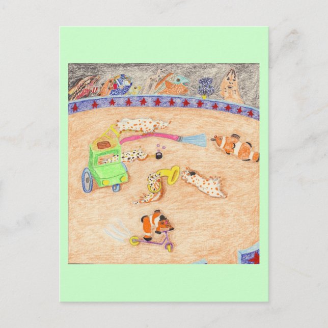 The Funniest Clowns Postcard (Front)