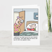 The Funny Side of Cruising greeting card-4