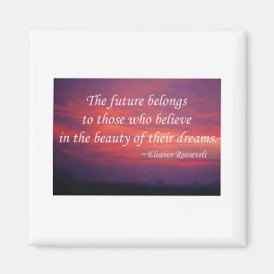 The Future Belongs Magnet