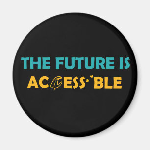 The Future Is Accessible ASL Sign Language Braille Magnet