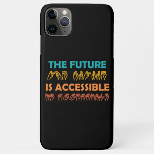 The Future Is Accessible ASL Sign Language Case-Mate iPhone Case