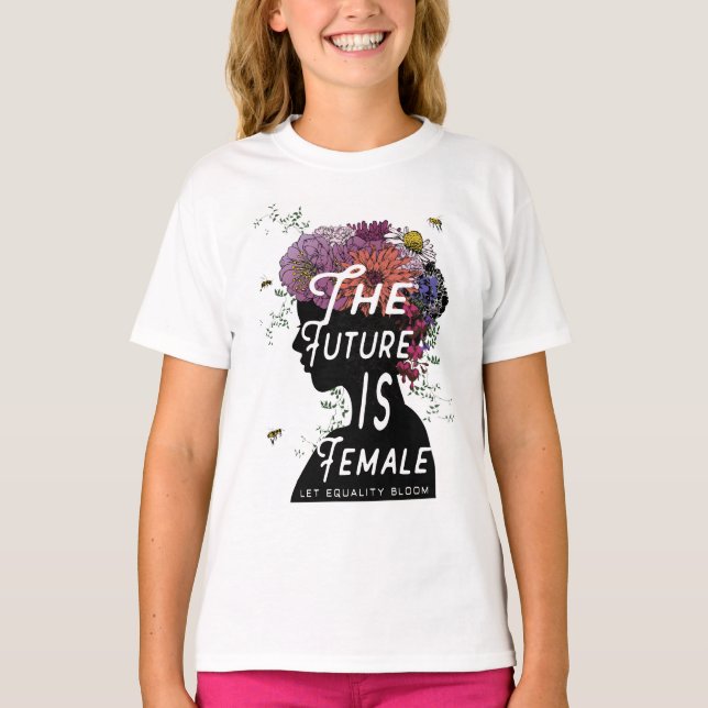 The Future Is Female - Football T-shirt youth (Front)