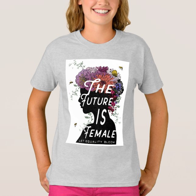 The Future Is Female - Junior T-shirt (Front)