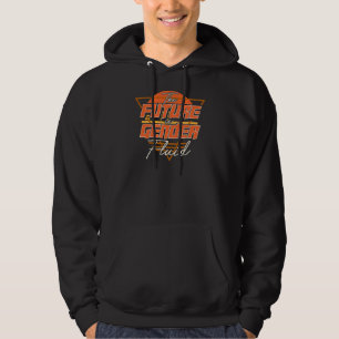 The Future Is Genderfluid Retro Vintage 70s 80s 90 Hoodie
