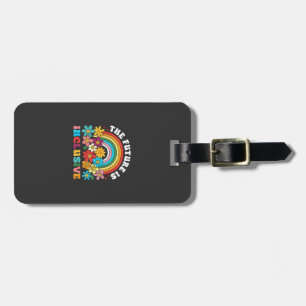 The Future Is Inclusive Pride Month LGBTQ Luggage Tag