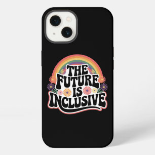The Future is Inclusive Rainbow LGBTQ Flag Gay iPhone 13 Case